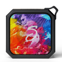 Färgton i modern Abstrakt Paint Monogram