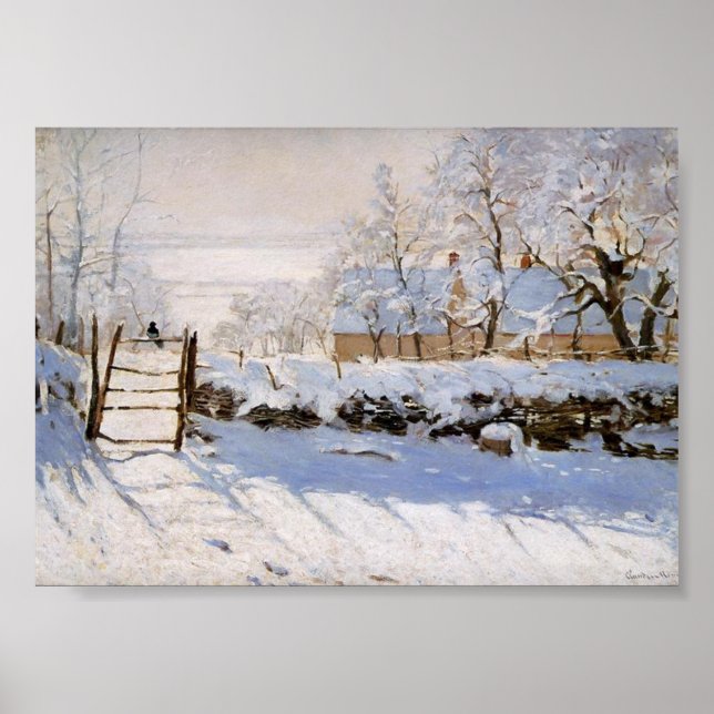 Färgtona, Monet-Berömd Poster (Framsidan)