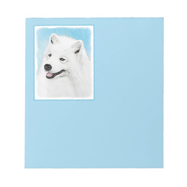 Färgtoning för provfärg - Cute Original Hund Art Anteckningsblock (Framsida)