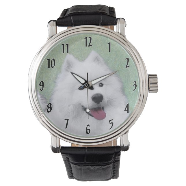 Färgtoning för provfärg - Cute Original Hund Art Armbandsur (Framsida)