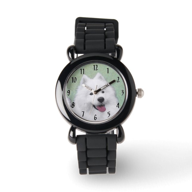Färgtoning för provfärg - Cute Original Hund Art Armbandsur (Framsida)