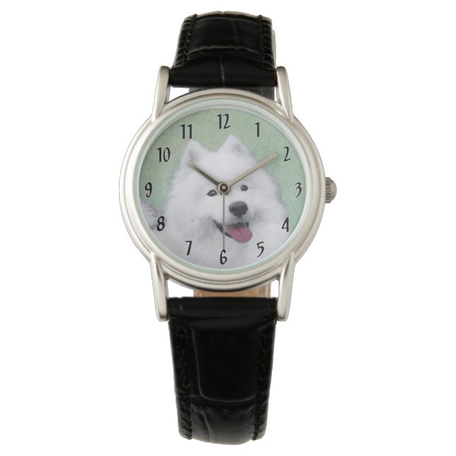 Färgtoning för provfärg - Cute Original Hund Art Armbandsur (Framsida)