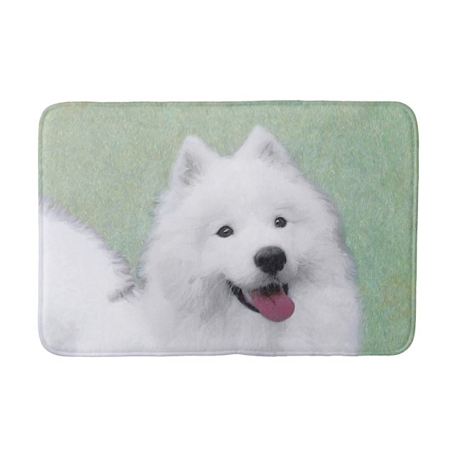 Färgtoning för provfärg - Cute Original Hund Art Badrumsmatta (Framsidan)