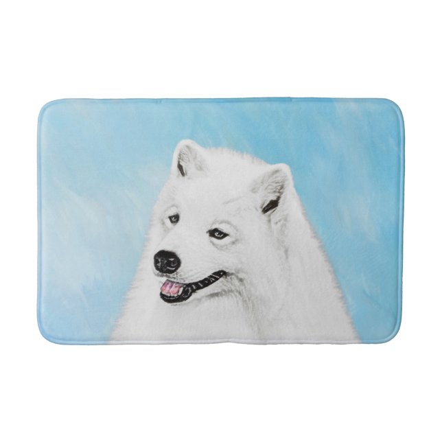 Färgtoning för provfärg - Cute Original Hund Art Badrumsmatta (Framsidan)