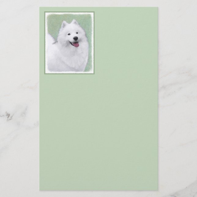 Färgtoning för provfärg - Cute Original Hund Art Brevpapper (Framsida)
