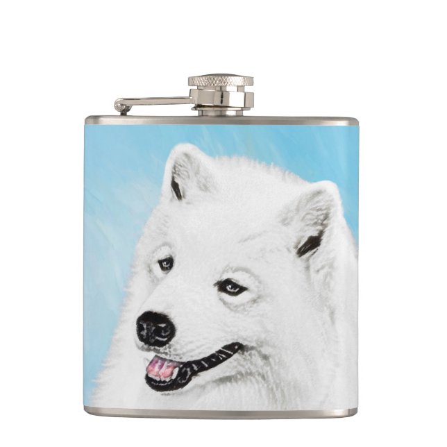 Färgtoning för provfärg - Cute Original Hund Art Fickplunta (Framsidan)