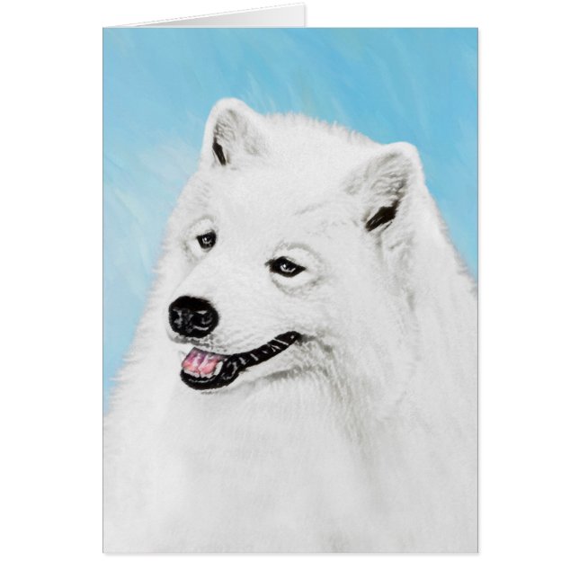 Färgtoning för provfärg - Cute Original Hund Art Hälsningskort (Framsidan)