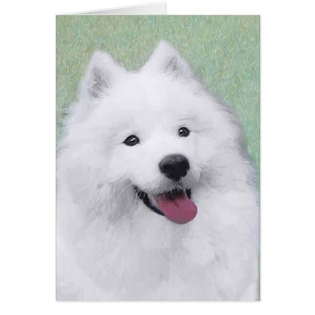 Färgtoning för provfärg - Cute Original Hund Art Hälsningskort (Framsidan)