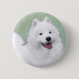 Färgtoning för provfärg - Cute Original Hund Art Knapp