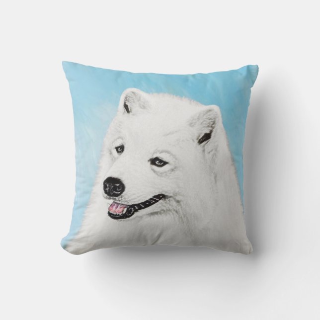 Färgtoning för provfärg - Cute Original Hund Art Kudde (Framsida)
