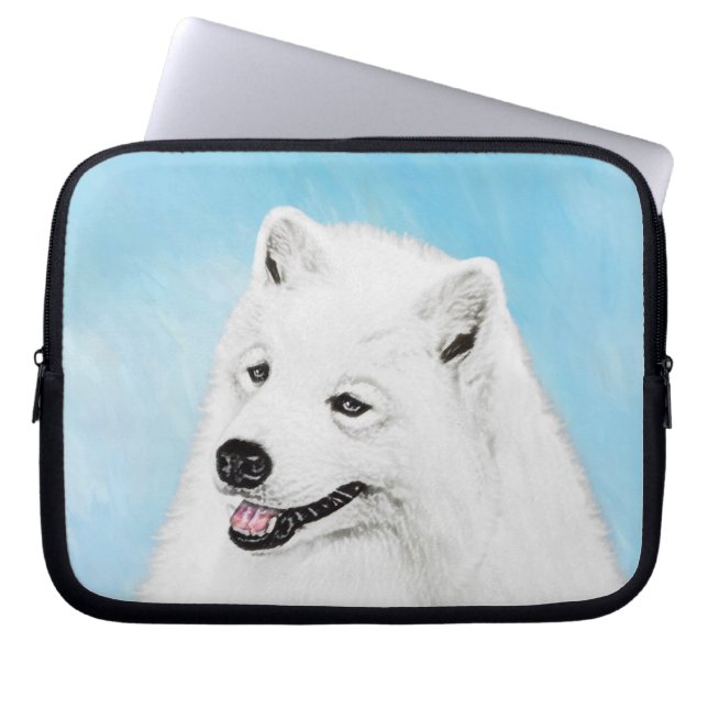 Färgtoning för provfärg - Cute Original Hund Art Laptop Fodral (Framsidan)