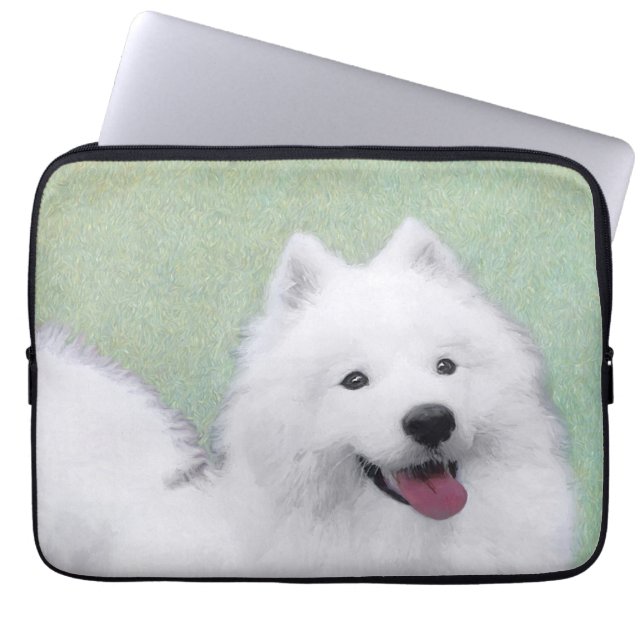Färgtoning för provfärg - Cute Original Hund Art Laptop Fodral (Framsidan)