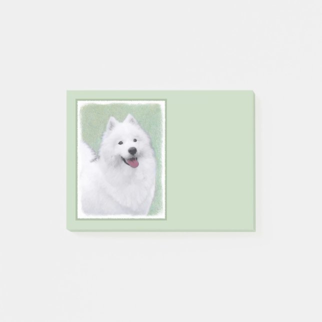 Färgtoning för provfärg - Cute Original Hund Art Post-it Block (Framsida)