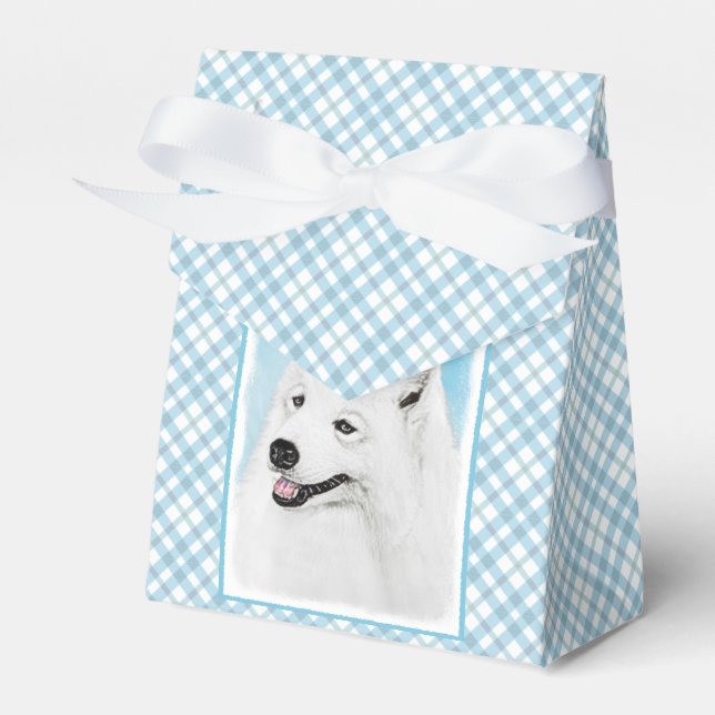 Färgtoning för provfärg - Cute Original Hund Art Presentaskar (Framsidan Sidan)
