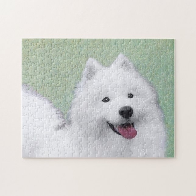 Färgtoning för provfärg - Cute Original Hund Art Pussel (Horisontell)