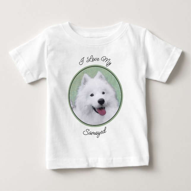 Färgtoning för provfärg - Cute Original Hund Art T Shirt (Framsida)