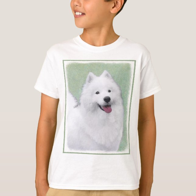 Färgtoning för provfärg - Cute Original Hund Art T Shirt (Framsida)