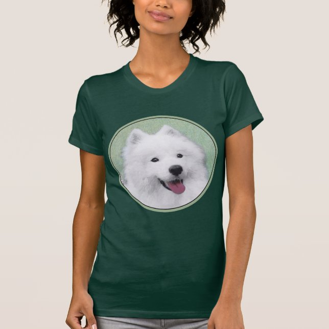 Färgtoning för provfärg - Cute Original Hund Art T Shirt (Framsida)