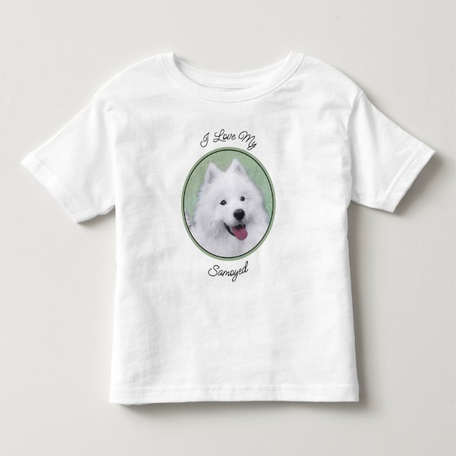 Färgtoning för provfärg - Cute Original Hund Art T Shirt (Framsida)