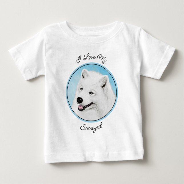 Färgtoning för provfärg - Cute Original Hund Art T Shirt (Framsida)