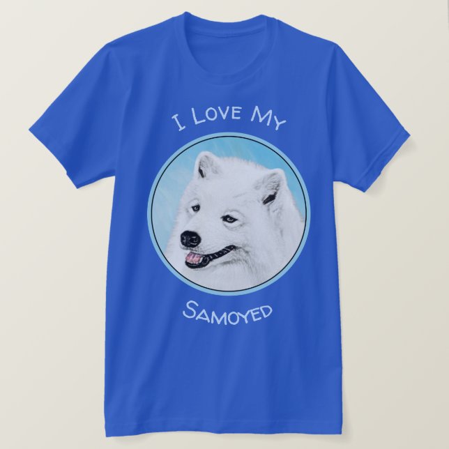 Färgtoning för provfärg - Cute Original Hund Art T Shirt (Design framsida)