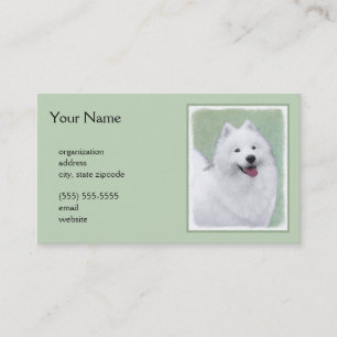 Färgtoning för provfärg - Cute Original Hund Art Visitkort
