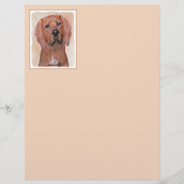 Färgtoning med omben - Cute Original Hund Art (Framsida)
