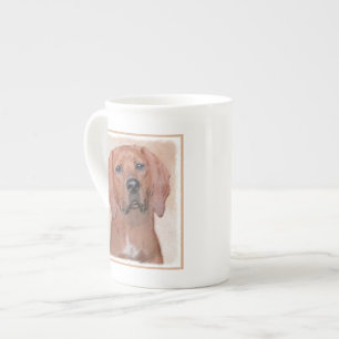 Färgtoning med omben - Cute Original Hund Art Benporslin Mugg