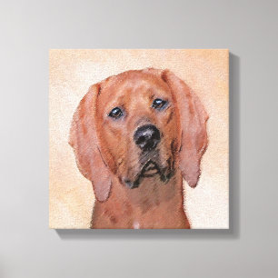 Färgtoning med omben - Cute Original Hund Art Canvastryck