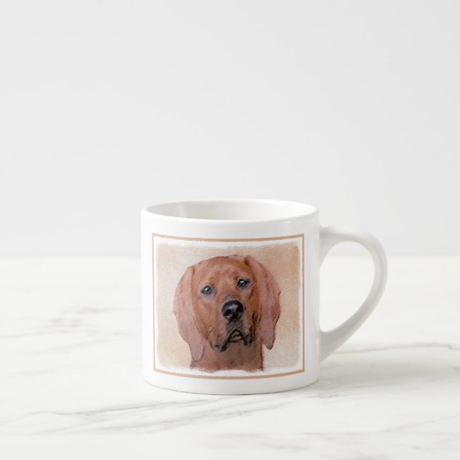 Färgtoning med omben - Cute Original Hund Art Espressomugg (Höger)