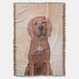 Färgtoning med omben - Cute Original Hund Art Filt