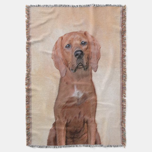 Färgtoning med omben - Cute Original Hund Art Filt (Framsidan Vertikal)
