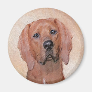 Färgtoning med omben - Cute Original Hund Art Magnet