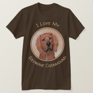 Färgtoning med omben - Cute Original Hund Art T Shirt
