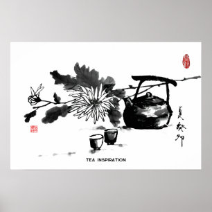 &Färgtoning/Tea-inspiration Poster