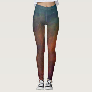 Färgtoningsfärgseffekt leggings