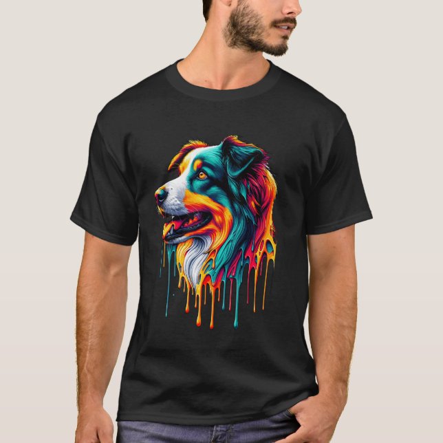 Färgtonskonsol i Gräns T Shirt (Framsida)