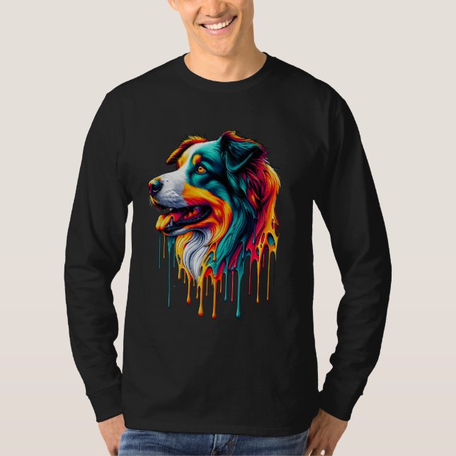 Färgtonskonsol i Gräns T Shirt (Framsida)