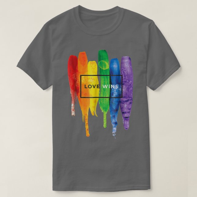 Färgtonypografi för vinterfärg i Kärlek  T Shirt (Design framsida)