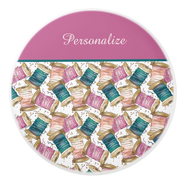 Färgtråd för sömnad, seamstress, segelor knopp (Framsidan)