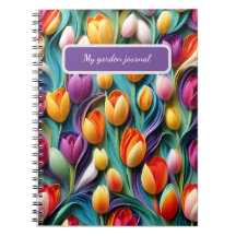 Färgtulpaner Garden Journal