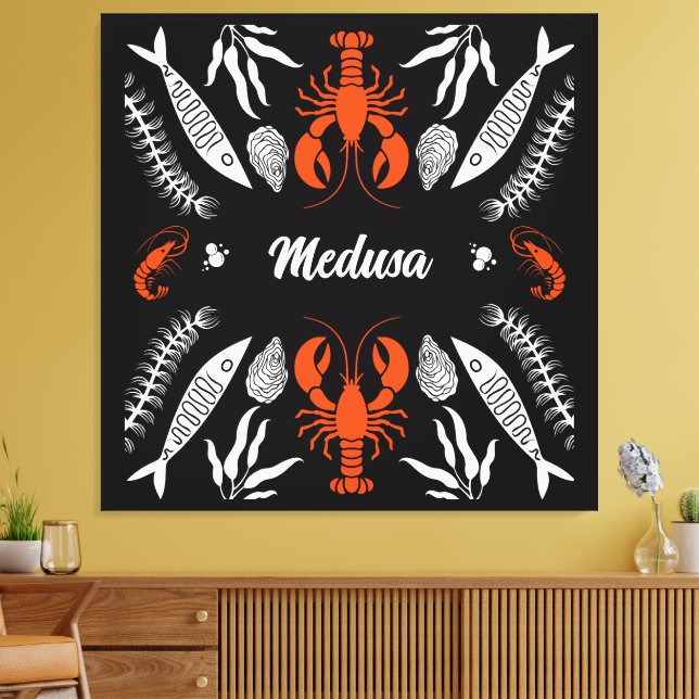 Färgutskrifter för matlagning canvastryck (Insitu (Vardagsrum))