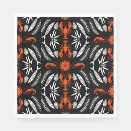 Färgutskrifter för matlagning pappersservett