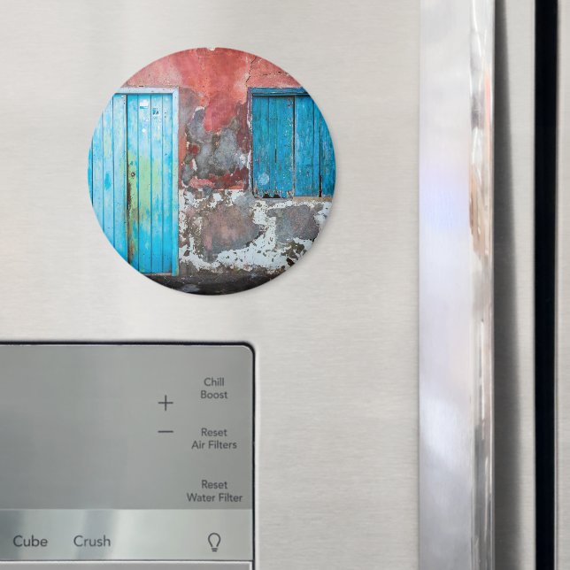 Färgväggar, dörrar och brytare magnet (In Situ (Fridge))