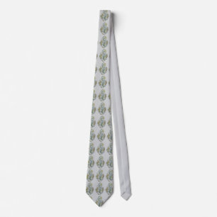 Färgvägssida för mönstrad Grönt för elegant Slips