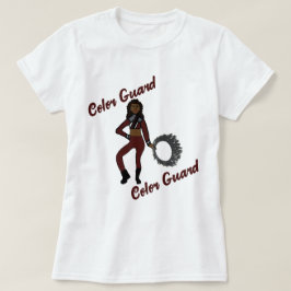 Färgvakts-T-shirt Burgunderröd Stål T Shirt