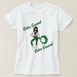 Färgvakts T-Shirt Grön Vit