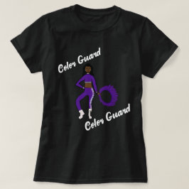 Färgvakts T-Shirt Lila Vit