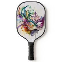 FÄRGVATTENFÄRG MARDI GRAS MASK