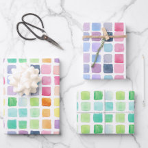 Färgvattenfärgning Figursättning Pappert Lakan